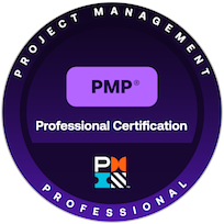 Project Management Professional (PMP) certification badge